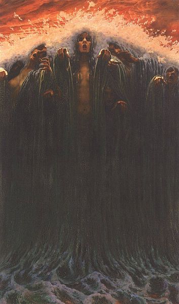 Carlos Schwabe La vague